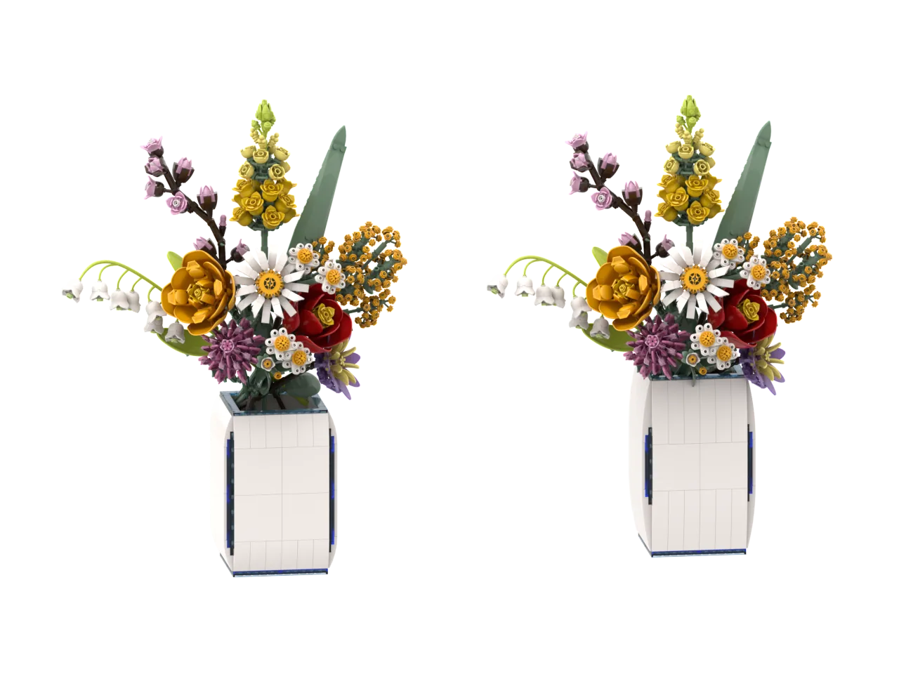 花艺积木陈设礼品